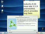 Kubuntu 8.04 Hardy Heron new features demo