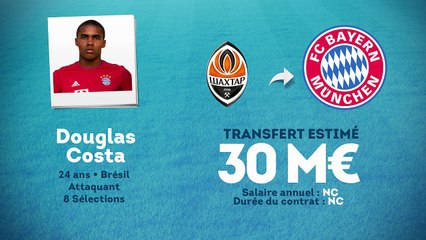 Officiel : le Bayern Munich s'offre Douglas Costa !