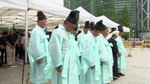 S. Korean veteran families pay tributes on war anniversary