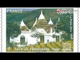 TG 23.03.15 Un francobollo con i trulli, omaggio della Francia alla Puglia