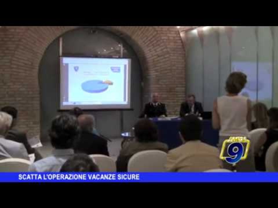 Scatta l'operazione vacanze sicure