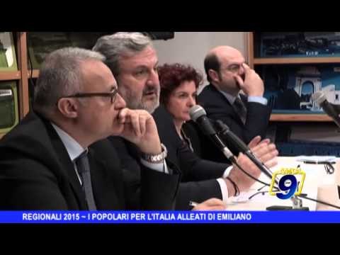 REGIONALI | I Popolari per l'Italia alleati di Emiliano