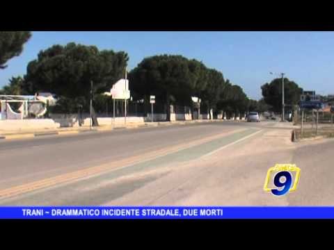 TRANI | Drammatico incidente stradale, due morti