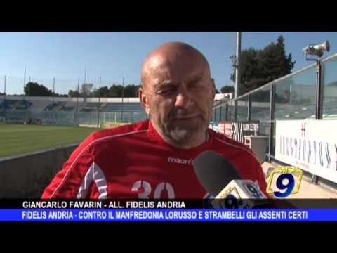 FIDELIS ANDRIA | Contro il Manfredonia Lorusso e Strambelli gli assenti certi