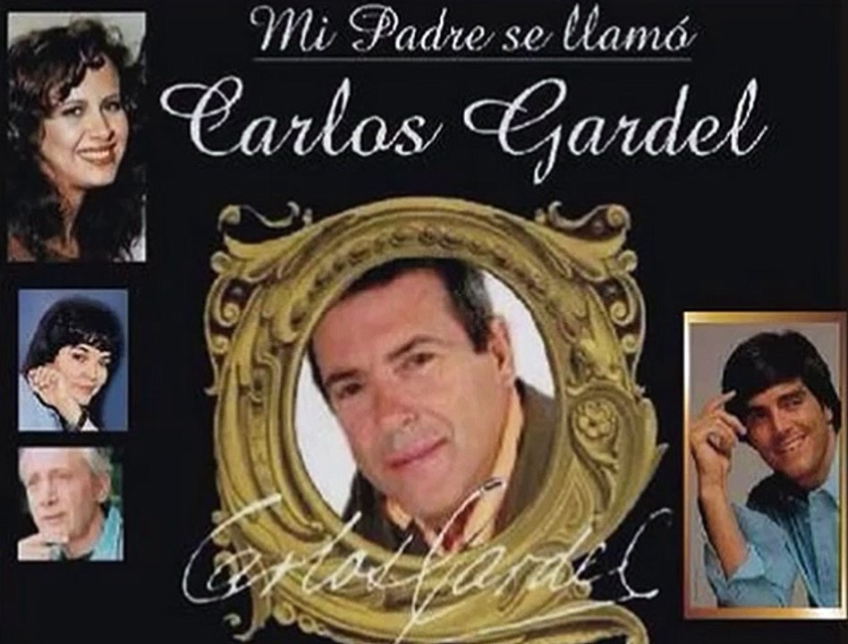 Carlos Mata nella radionovela " Mi padre se llamò Carlos Gardel"1a parte