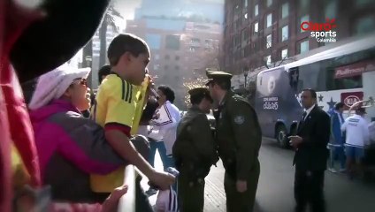 James Rodriguez incredible gesture with an amateur child • Copa America 2015