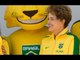 Dilma Rousseff presenta en Río de Janeiro la mascota del equipo olímpico de Brasil