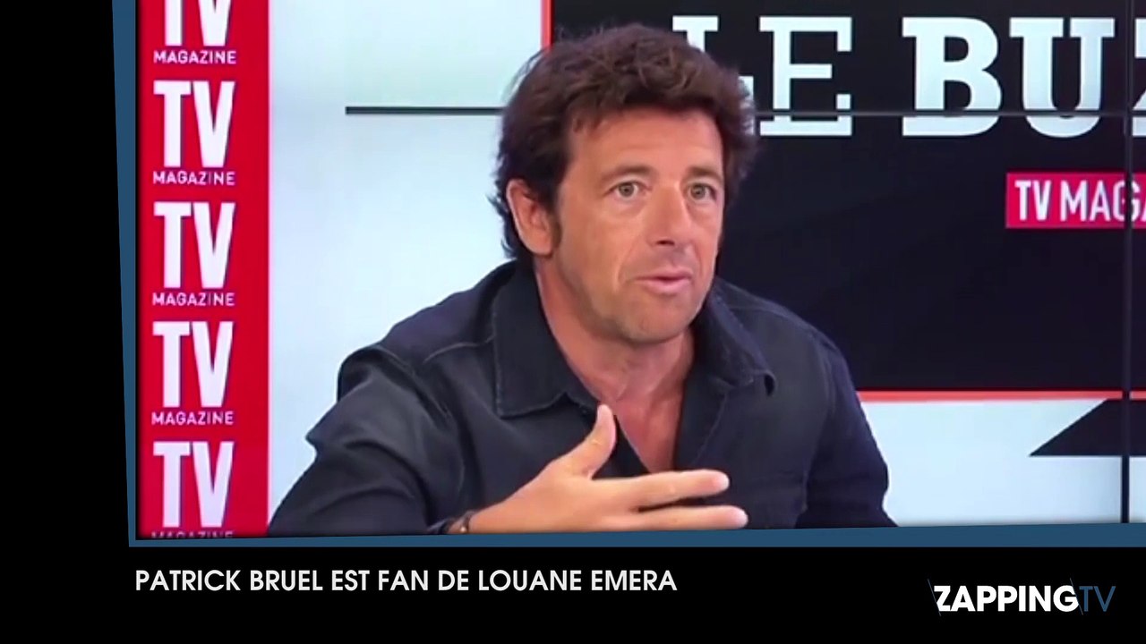 Patrick Bruel, grand fan de Louane Emera : "J'ai beaucoup d'affection pour elle"