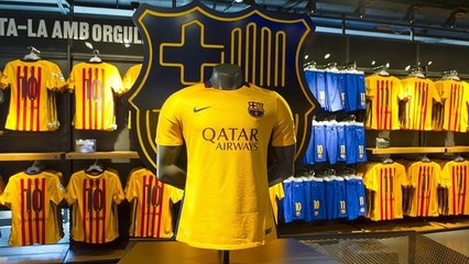 La 2a equipación del FC Barcelona para la temporada 2015/16, a la venta
