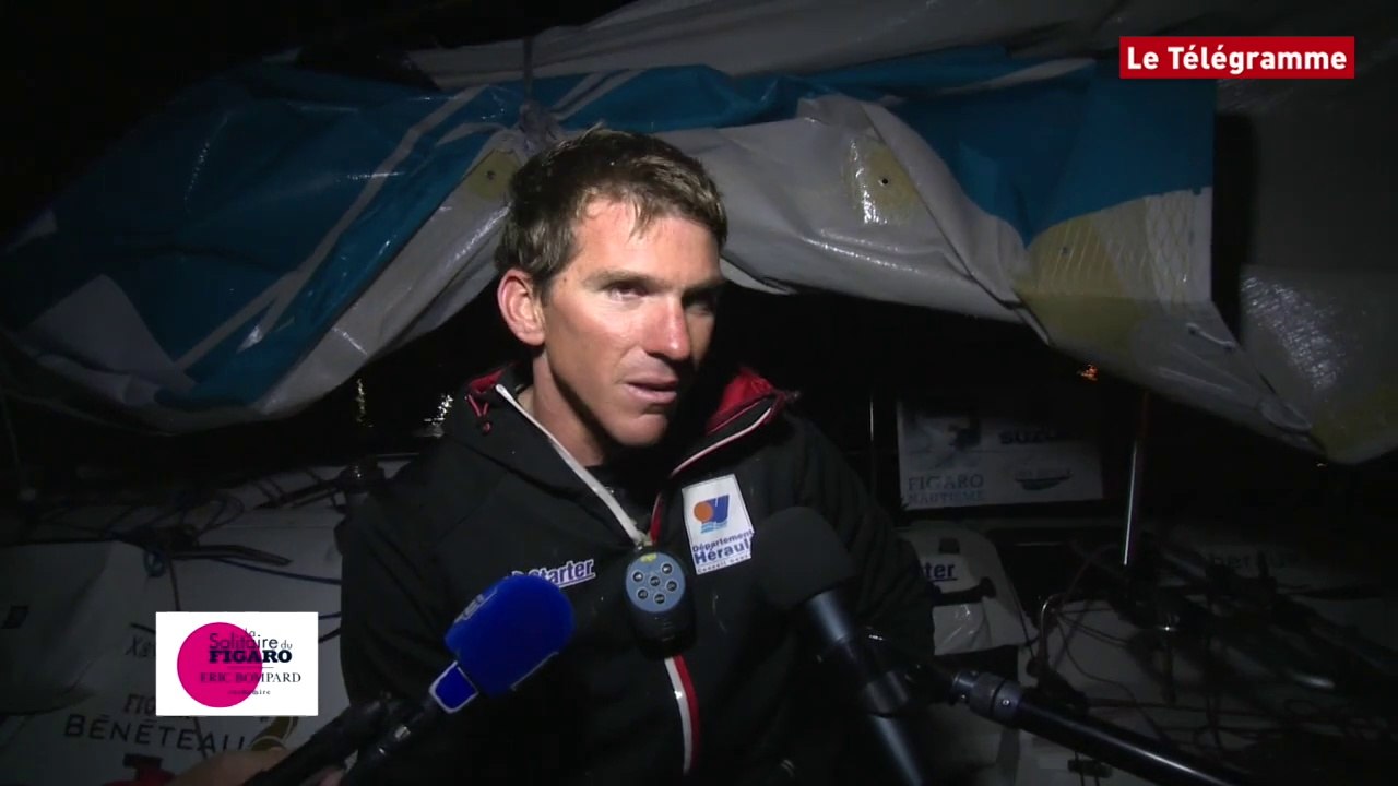 Solitaire du Figaro. Macaire : "Un petit dilemme"