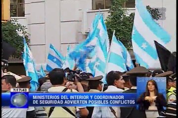 Ministros advierten de posibles desmanes durante la marcha del alcalde Nebot