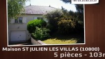 A vendre - ST JULIEN LES VILLAS (10800) - 5 pièces - 103m²