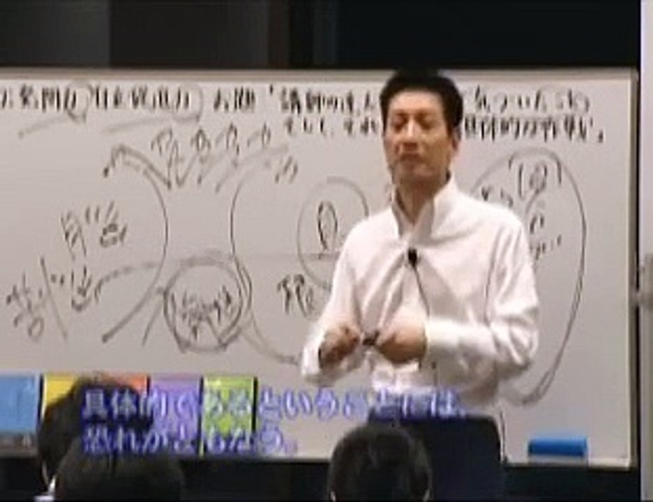 中谷彰宏 講師の達人特別講義(6) その1