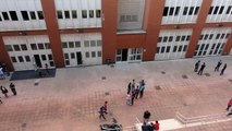 Time-lapse - Square under Unical bridge - University of Calabria - DRAFT - 2011 10 06