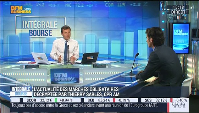 Crise de la dette publique grecque: En attente du résultat final les marchés d'actifs ne bougent plus beaucoup : Thierry Sarles – 25/06