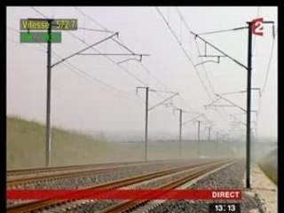 record speed french train 360 miles/h