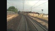 Archimede Linea Padova - Milano Arrivo a Verona Porta Nuova dalla cabina (Video in HD)