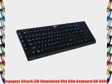 Ergoguys A4tech LED Illuminated Ulta Slim Keyboard KD-600L