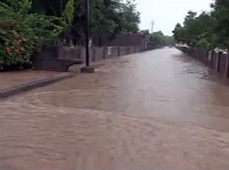 Amreli flood relief work