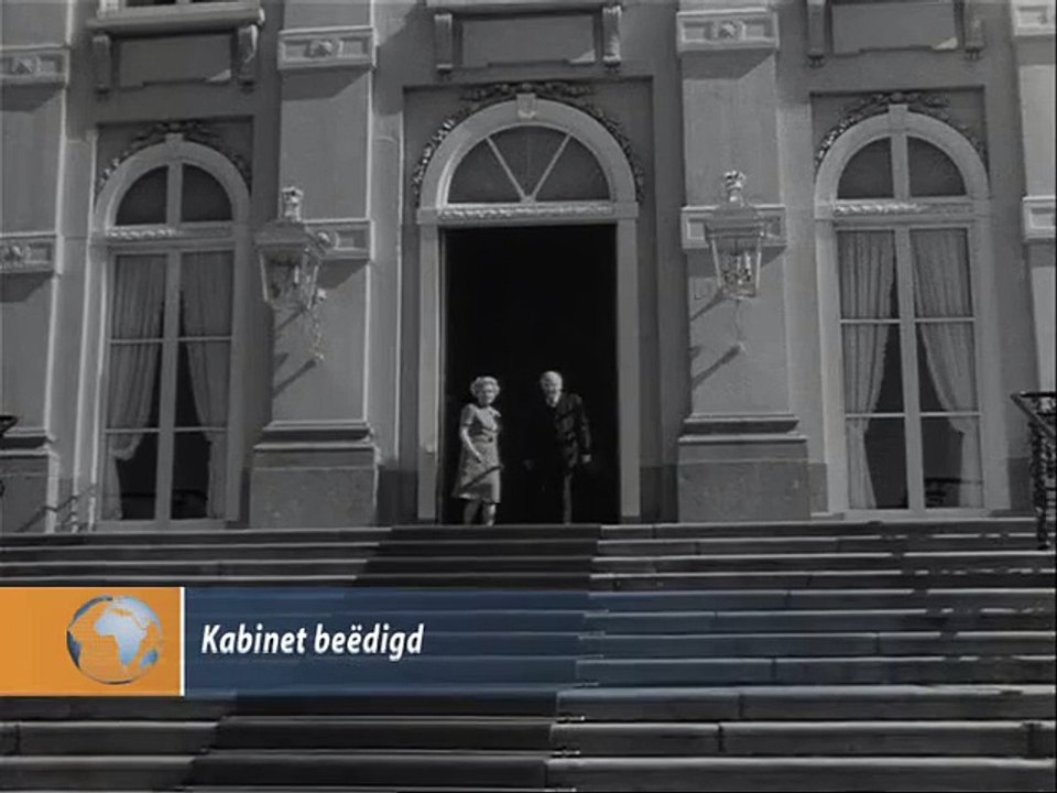 Kabinet beedigd - 1973