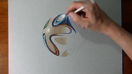 COMO DIBUJAR UNA PELOTA DE FUTBOL A LA PERFECCION