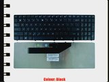 Replacement ASUS K70 K70IJ K72 keyboard black US Layout with Frame