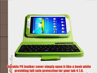 Samsung Galaxy Tab 4 7.0 Case with Keyboard Boriyuan Portable Removable Detachable Wireless