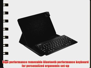 Kensington K39383US Universal KeyFolio Pro Case with Removable Keyboard for Galaxy Xoom eeePad