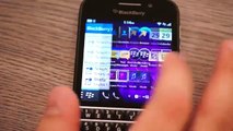 BlackBerry Q10 Unboxing video and hands on review   iGyaan