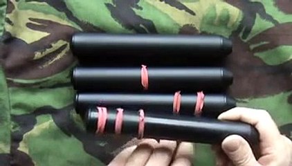 WEIHRAUCH HW AIR GUN SUPPRESSOR RIFLE SILENCER MODIFICATION AND .177 CONVERSION Pt2