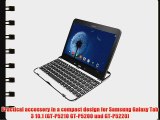 Samsung Galaxy Tab 3 10.1 Wireless Bluetooth Keyboard QWERTY Black
