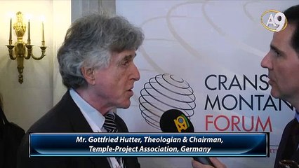 Mr. Gottfried Hutter, Theologian & Chairman, Temple-Project Association, Germany