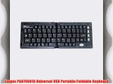 Targus PA875U01X Universal USB Portable/Foldable Keyboard