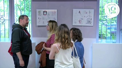 Exposition à la mairie du 4ème sur les 10 ans du LyonBD festival