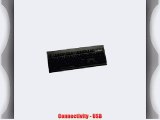 104KEY USB Keyboard Black Pc 2PORT USB Hub