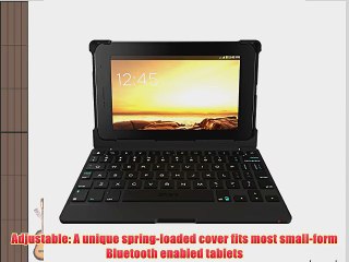 ZAGG Folio Case 7 Inch Autofit Hinged for Android Tablets- Black