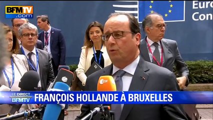 Accord sur la dette grecque: "Le plus tôt sera le mieux", dit Hollande