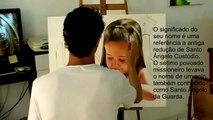 Oil painting on canvas (Pintura a óleo) - Cidade dos Anjos - Fabiano Millani - Santo Ângelo RS