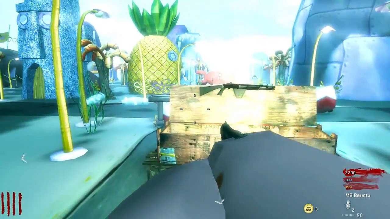 SPONGEBOB SQUAREPANTS ZOMBIES ★ Call of Duty Zombies Mod (Zombie Games)