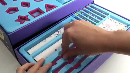 Peppa Pig Fantasy Art Carry Case Peppa Pig Maletín Fantasía Artístico Play Doh Numbers 123