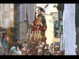 Napoli - Gli eventi della Diocesi e la processione di Santo Strato (22.06.15)