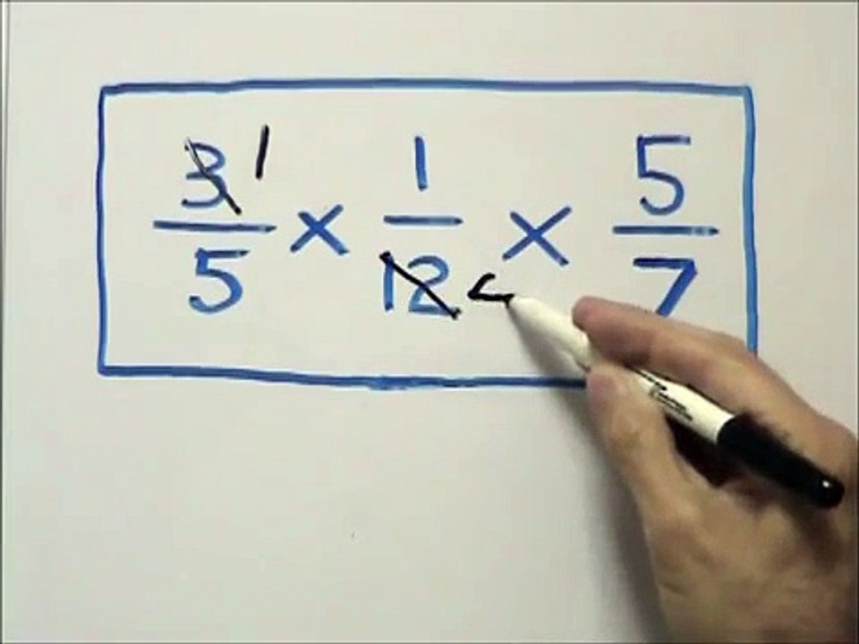 Multiplying 3 Fractions
