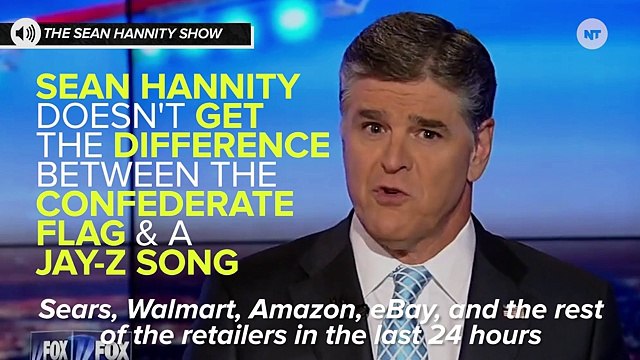 Sean Hannity Compares Confederate Flag to Jay-Z Songs