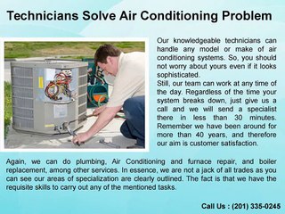 AC System Repair in Denville NJ