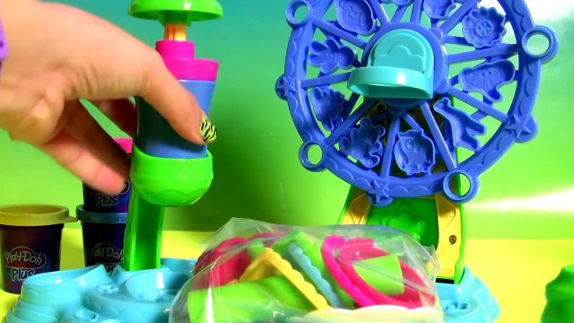 Play Doh Cupcakes Celebration Ferris Wheel - Play Dough Fiesta de Tortas - Carrousel des Gâteaux