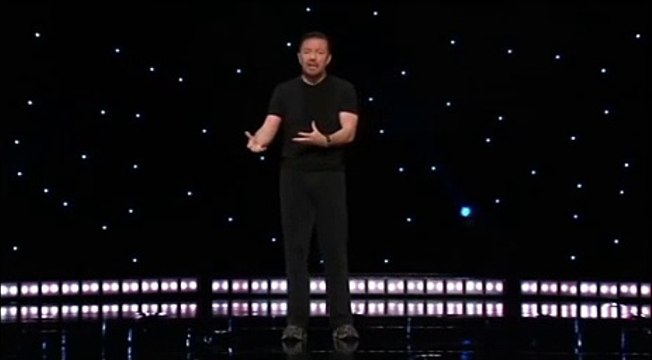 Ricky Gervais - Being Fat is NOT Like Being Gay