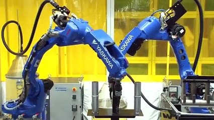 【安川電機】2014国際ウエルディングショー：EAGＬ工法による極低スパッタCO₂溶接システム