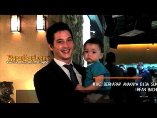 Mike Lewis Ingin Anaknya Bisa Jadi Seperti Irfan Bachdim