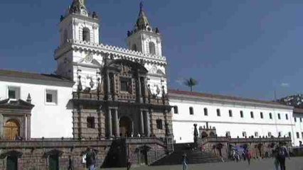 Una emblemática iglesia de Quito se prepara para la visita del papa