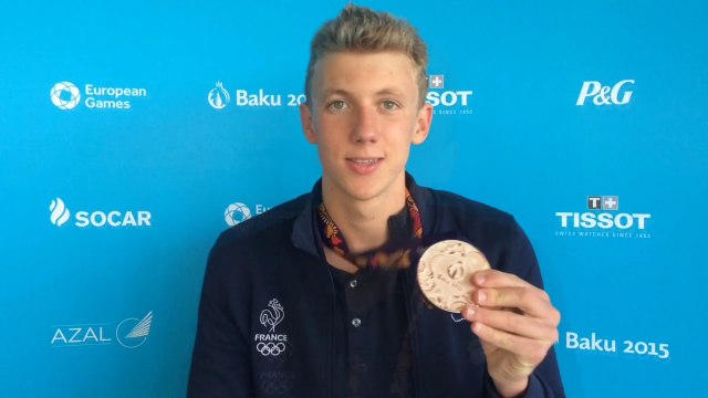 Matthias Marsau - médaille de bronze natation 200m papillon